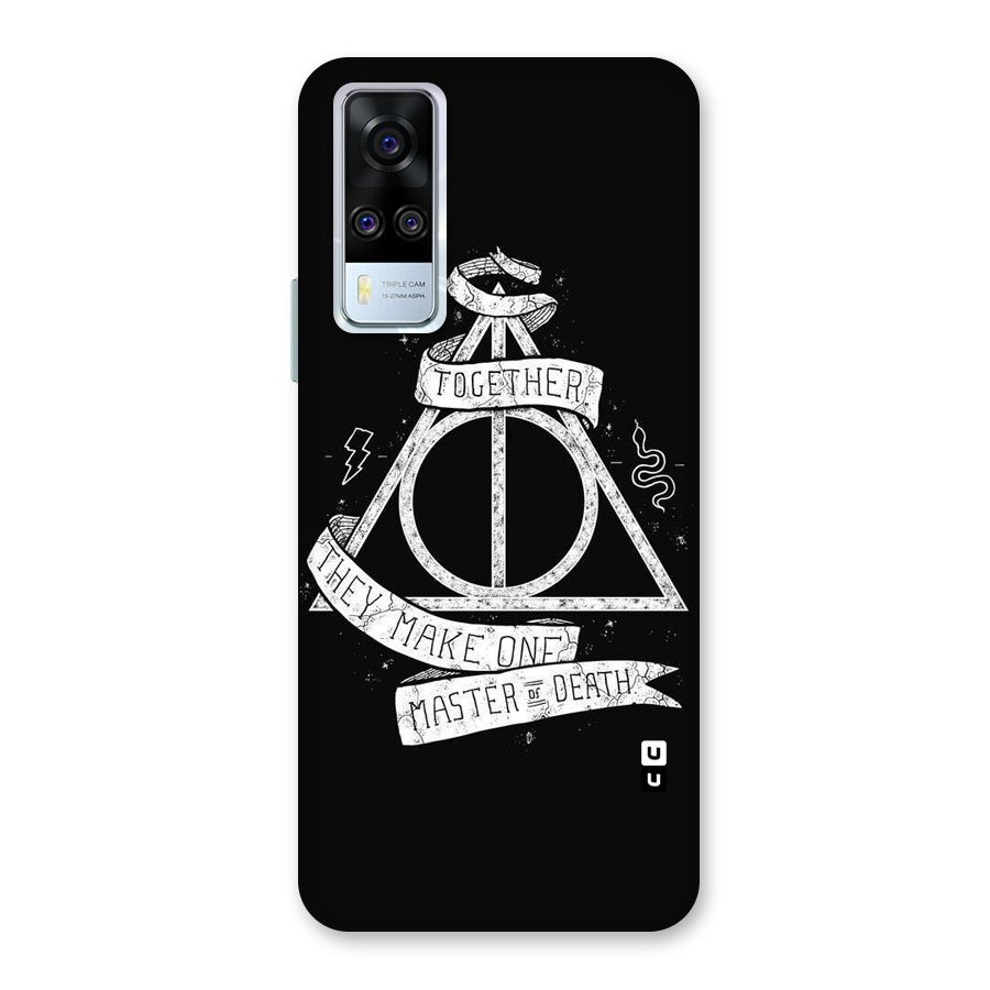 White Ribbon Back Case for Vivo Y31