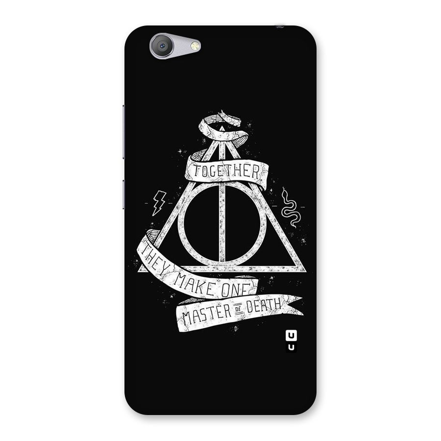 White Ribbon Back Case for Vivo Y53
