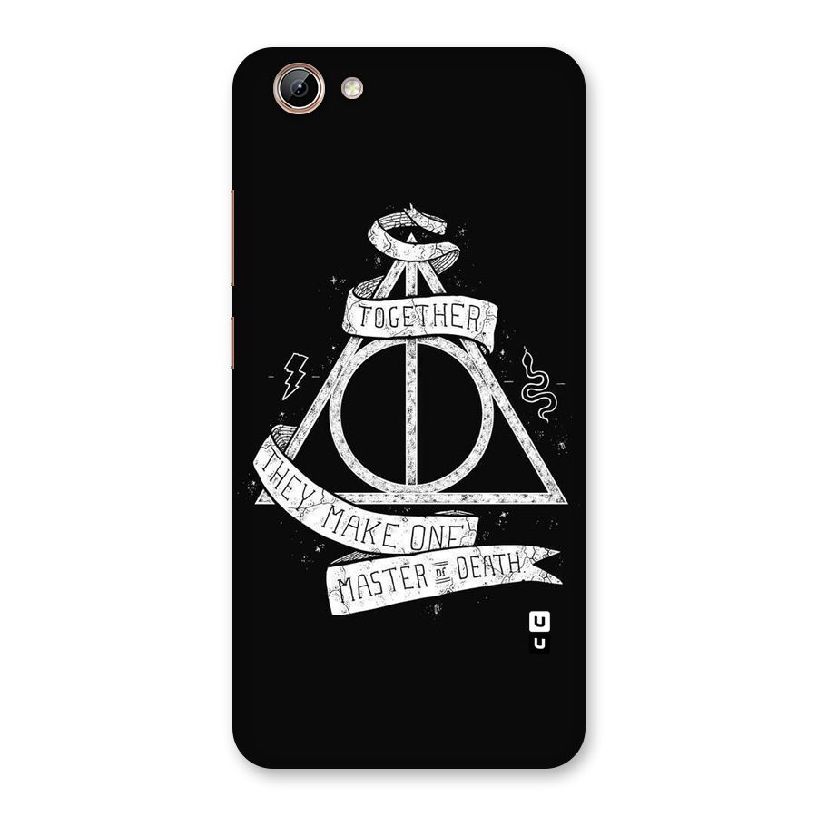 White Ribbon Back Case for Vivo Y71