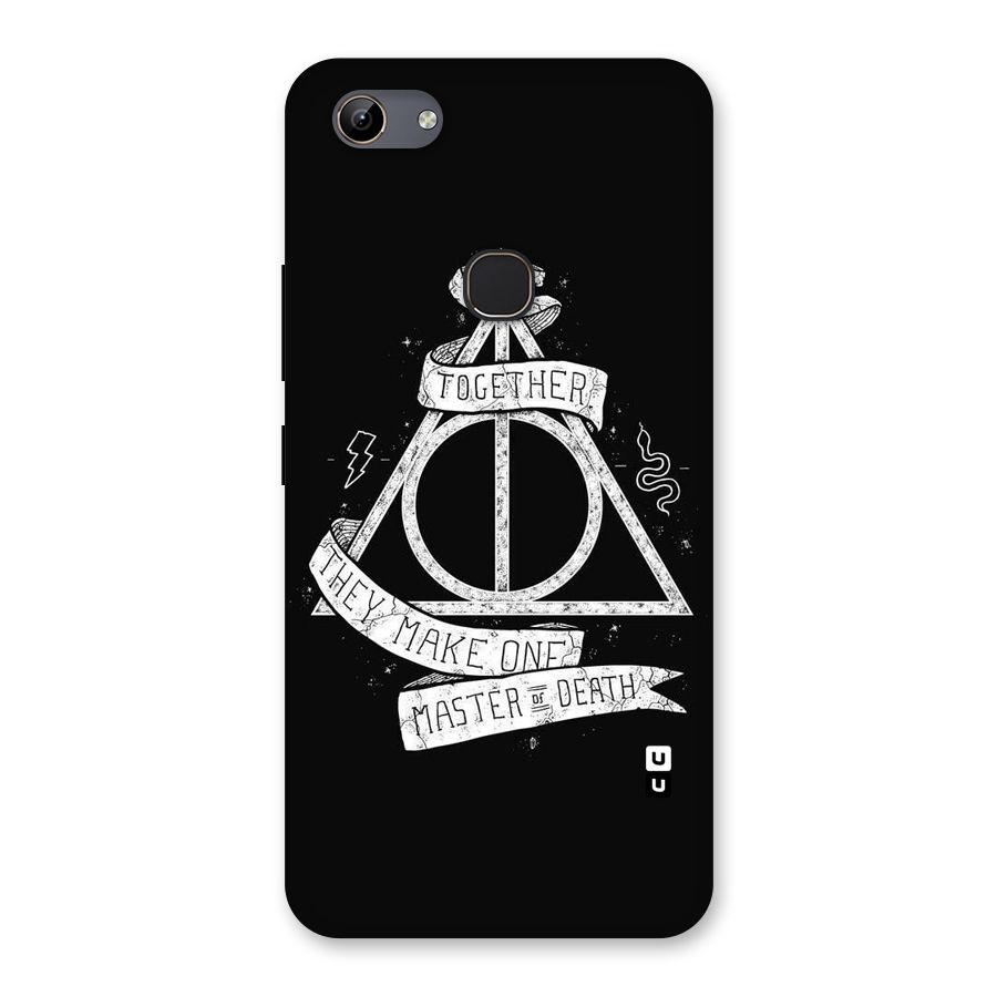 White Ribbon Back Case for Vivo Y81