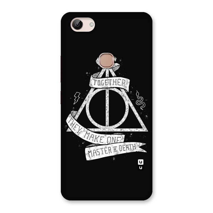 White Ribbon Back Case for Vivo Y83