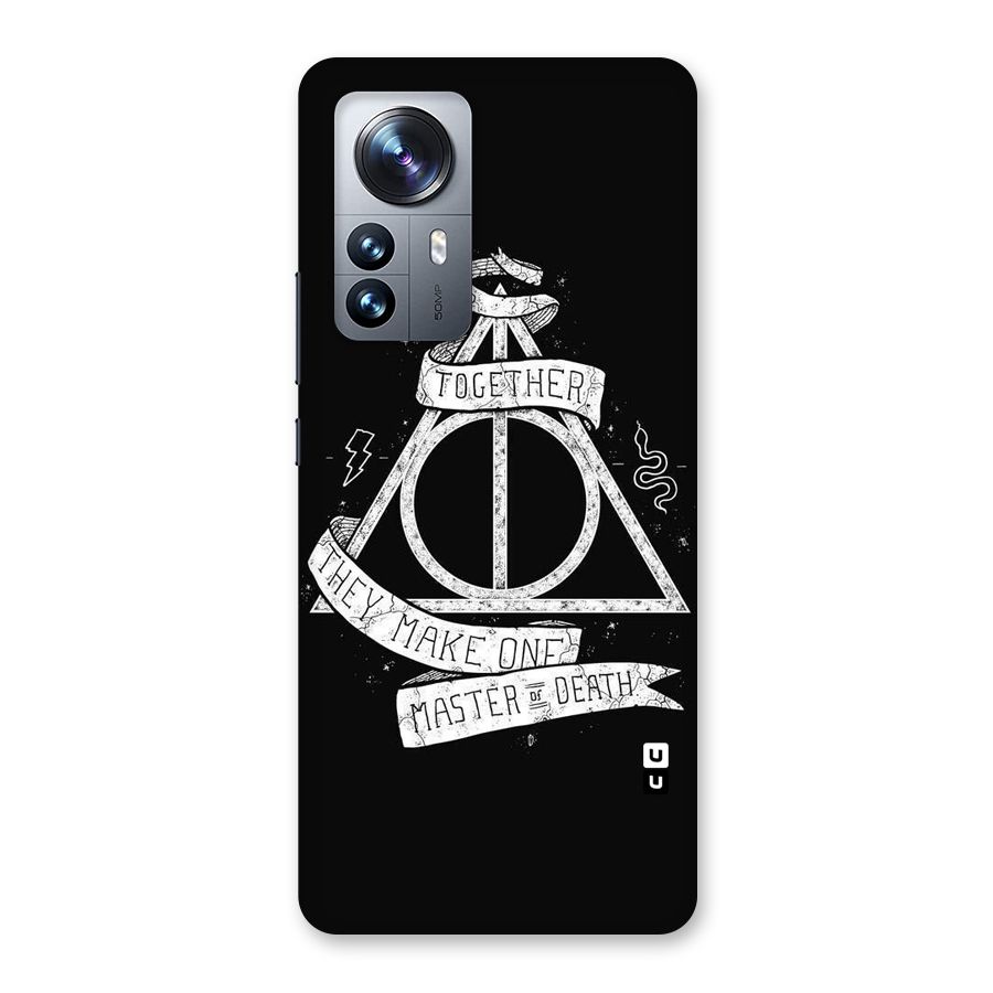 White Ribbon Back Case for Xiaomi 12 Pro