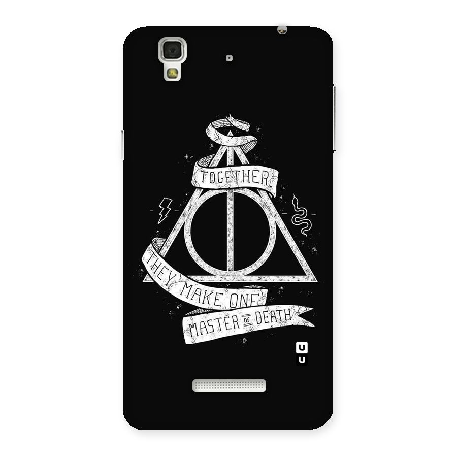 White Ribbon Back Case for YU Yureka Plus