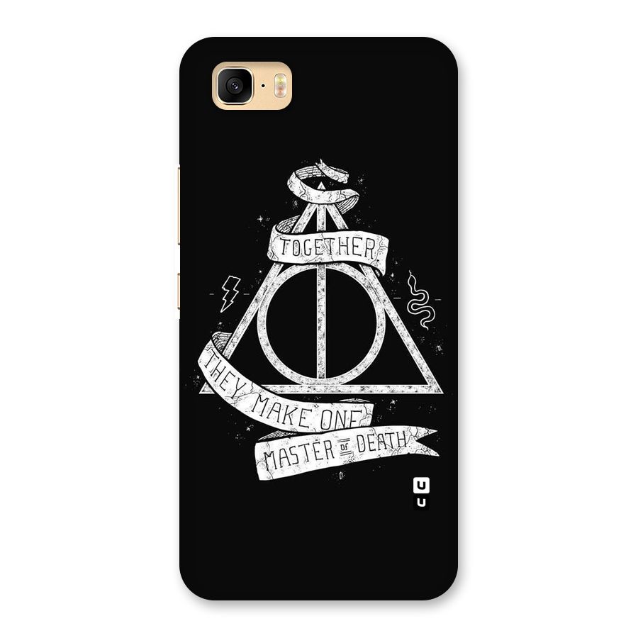 White Ribbon Back Case for Zenfone 3s Max