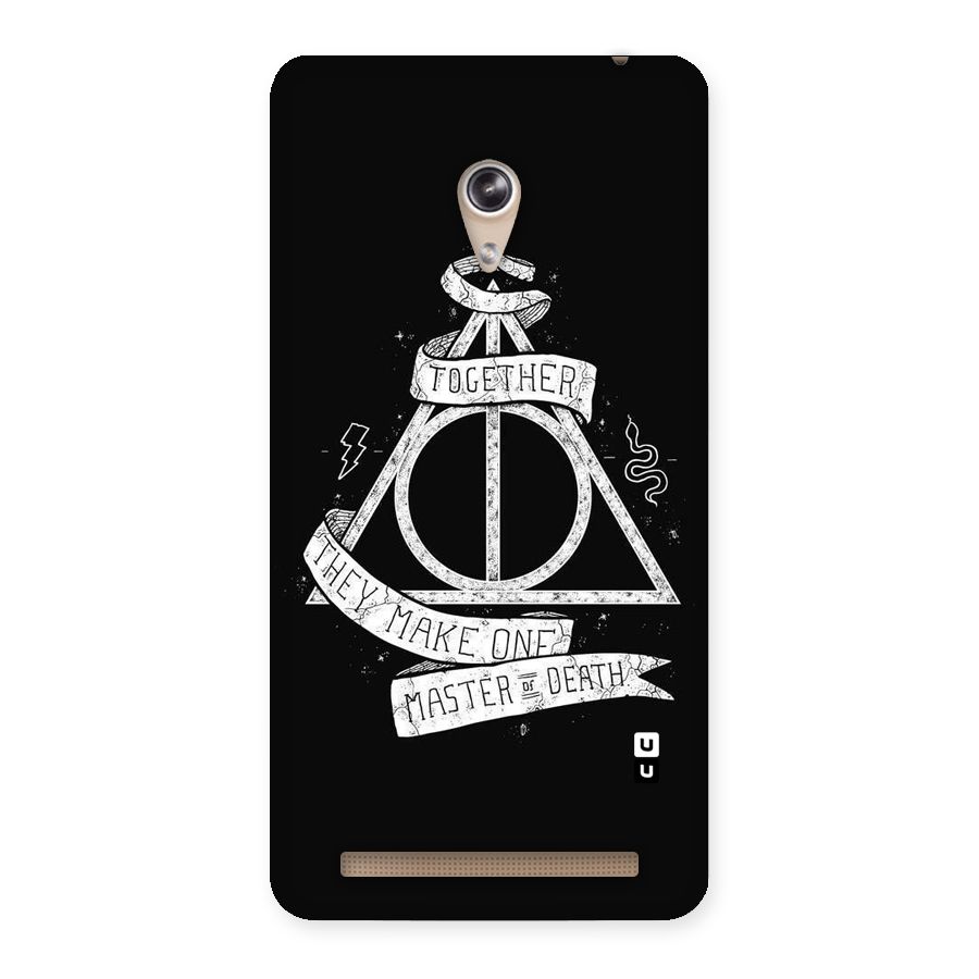 White Ribbon Back Case for Zenfone 6