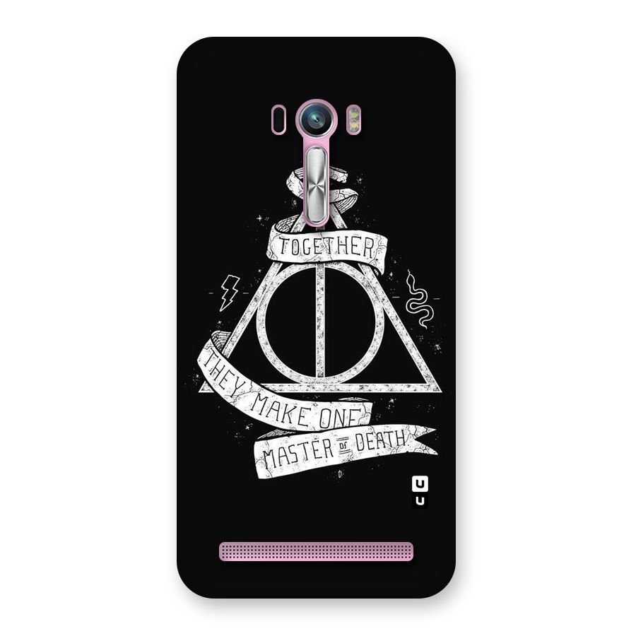 White Ribbon Back Case for Zenfone Selfie