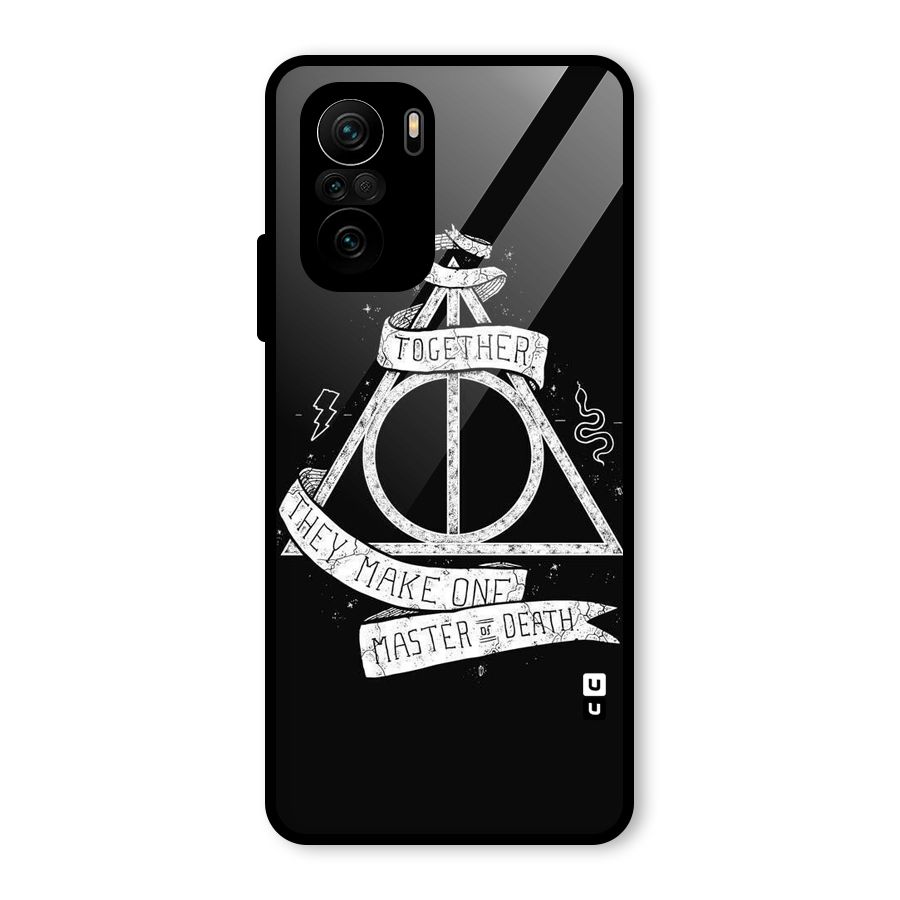 White Ribbon Glass Back Case for Mi 11x