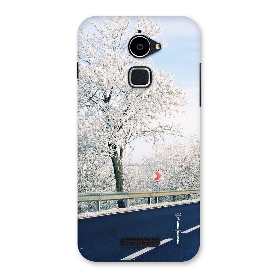 White Snow Tree Back Case for Coolpad Note 3 Lite