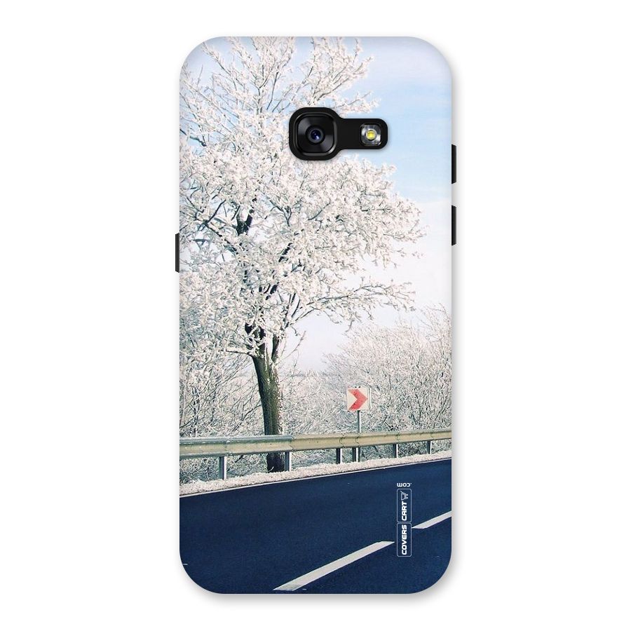 White Snow Tree Back Case for Galaxy A3 (2017)