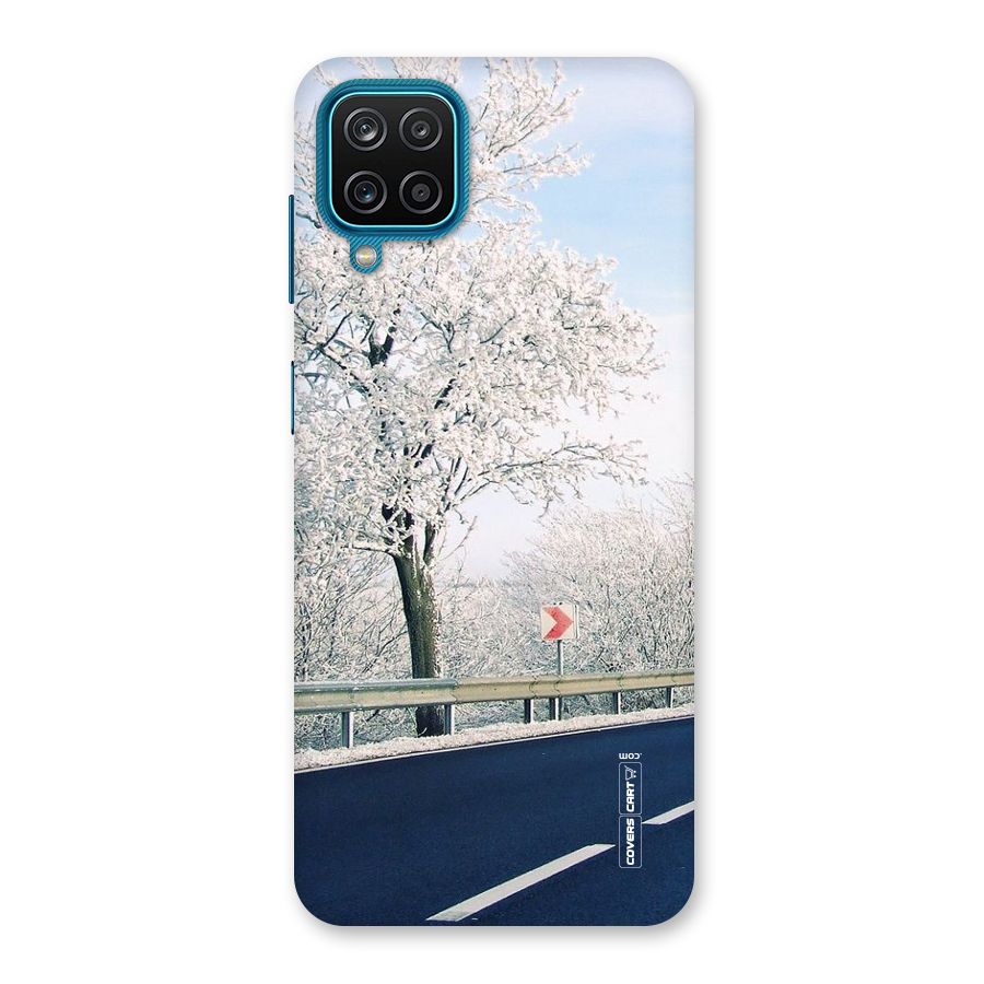 White Snow Tree Back Case for Galaxy F12