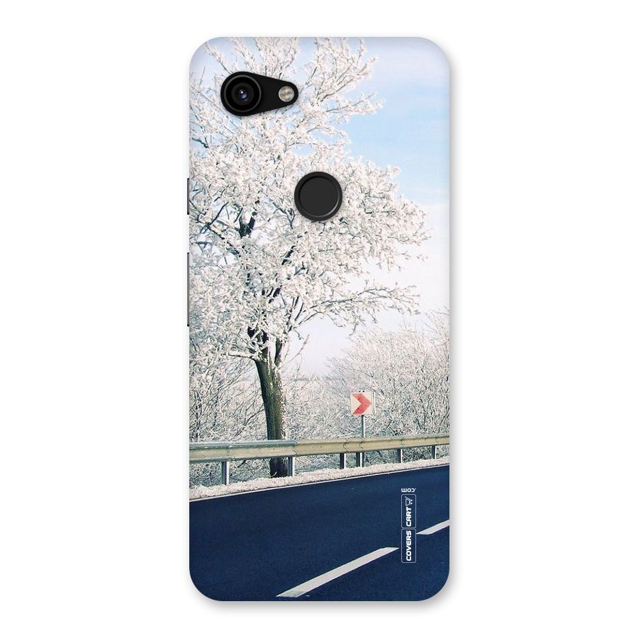 White Snow Tree Back Case for Google Pixel 3a