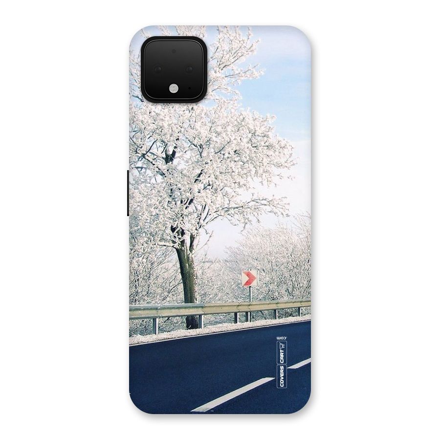 White Snow Tree Back Case for Google Pixel 4 XL