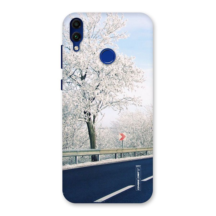 White Snow Tree Back Case for Honor 8C