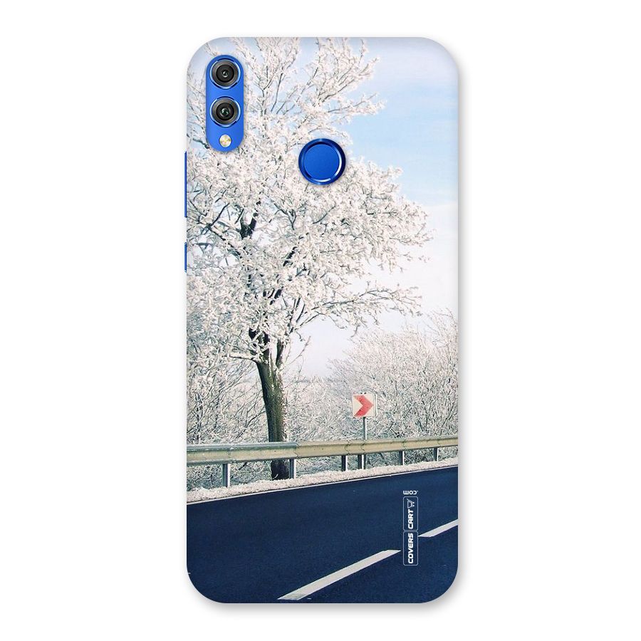 White Snow Tree Back Case for Honor 8X