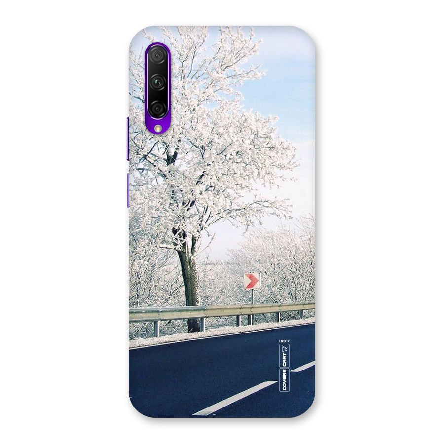White Snow Tree Back Case for Honor 9X Pro