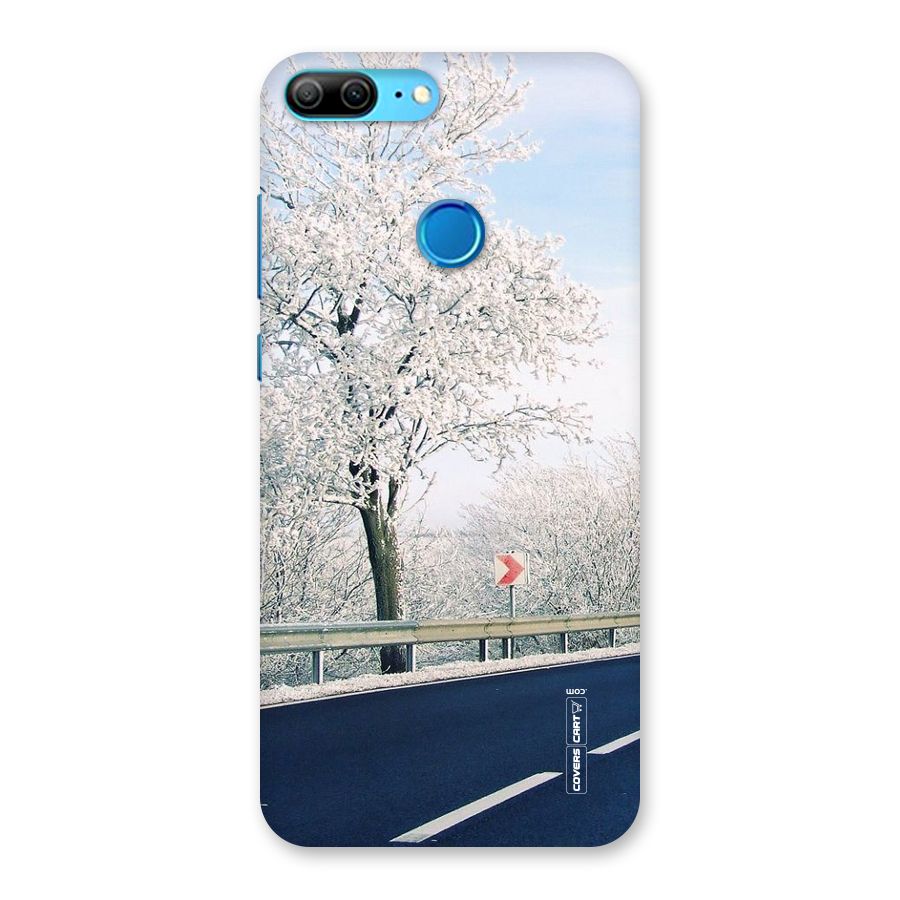 White Snow Tree Back Case for Honor 9 Lite