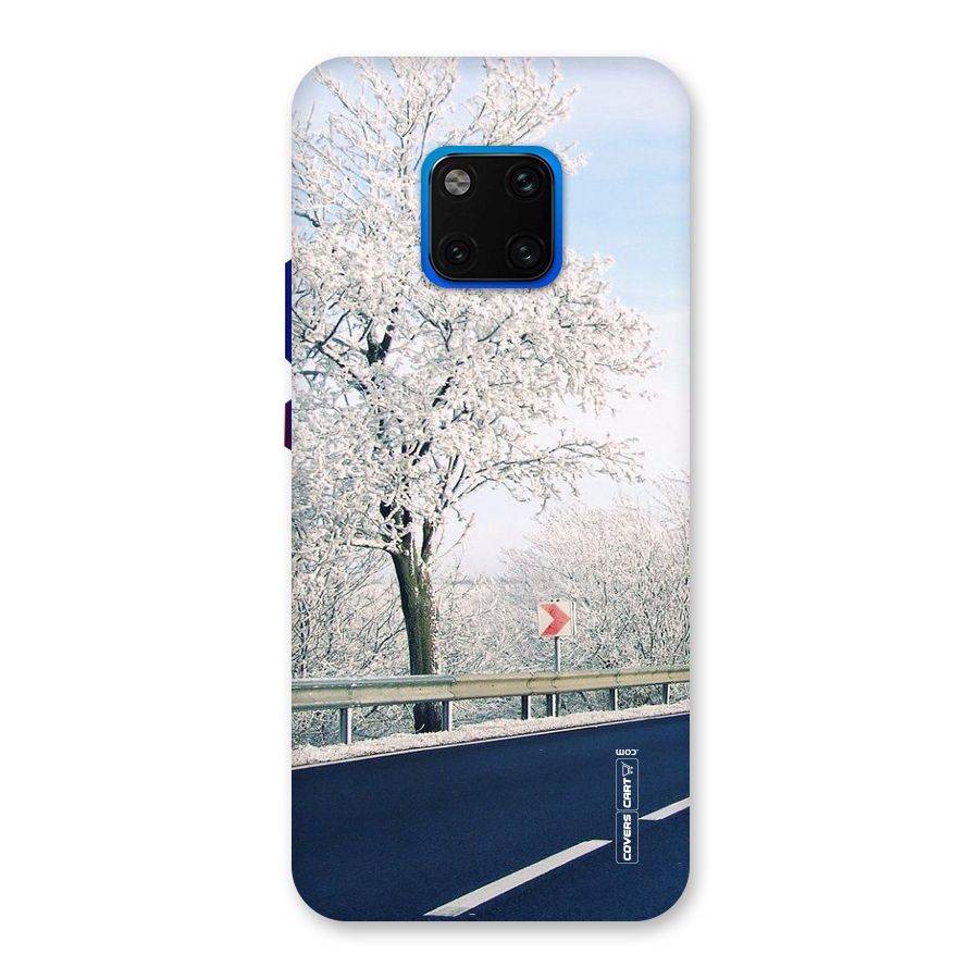 White Snow Tree Back Case for Huawei Mate 20 Pro