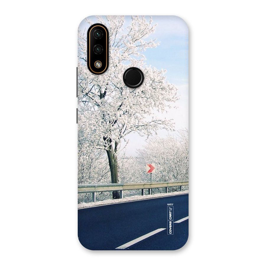 White Snow Tree Back Case for Lenovo A6 Note