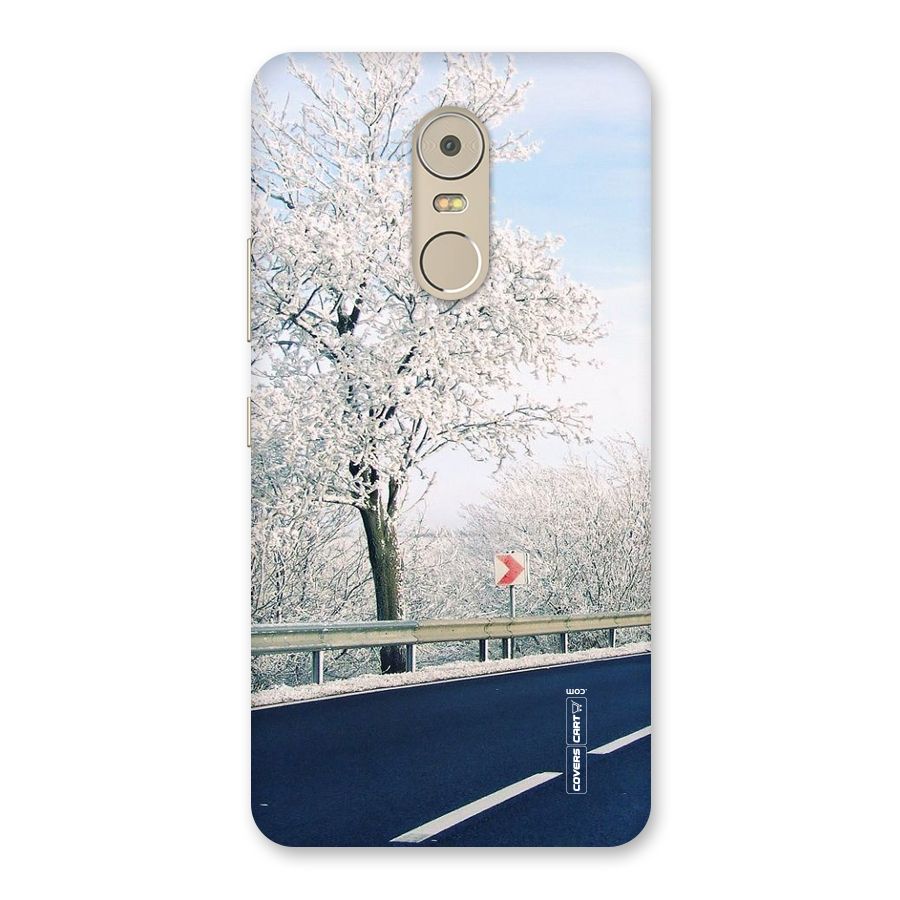 White Snow Tree Back Case for Lenovo K6 Note