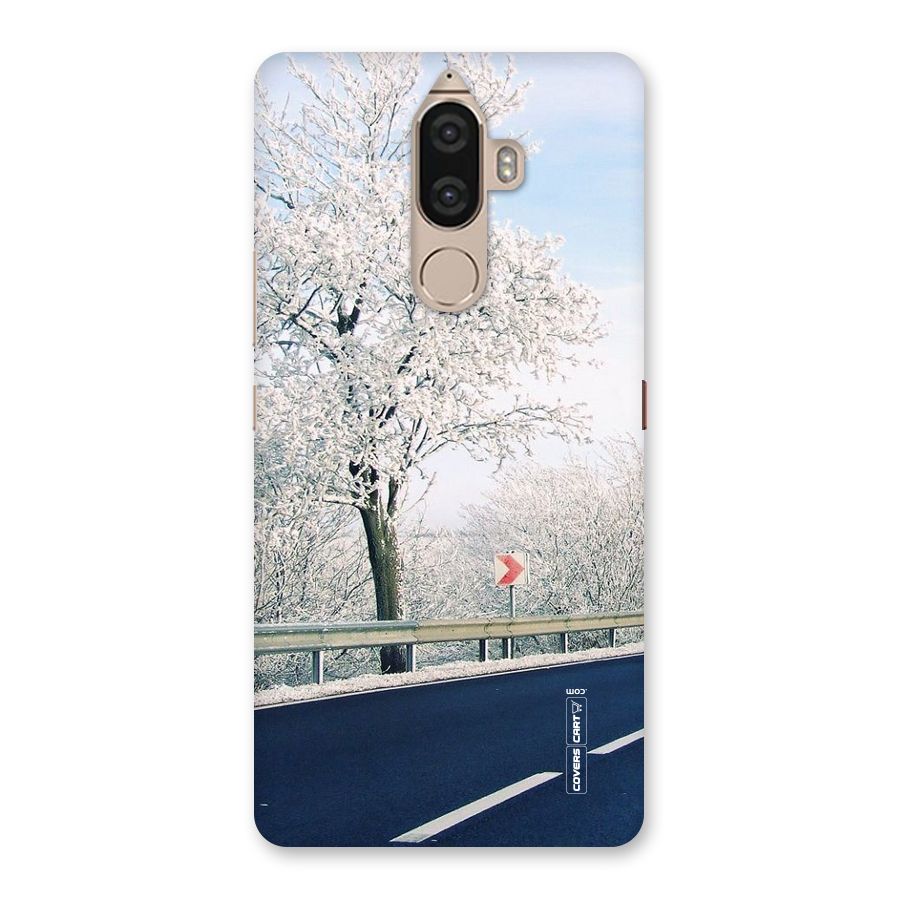 White Snow Tree Back Case for Lenovo K8 Note