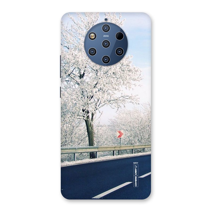 White Snow Tree Back Case for Nokia 9 PureView