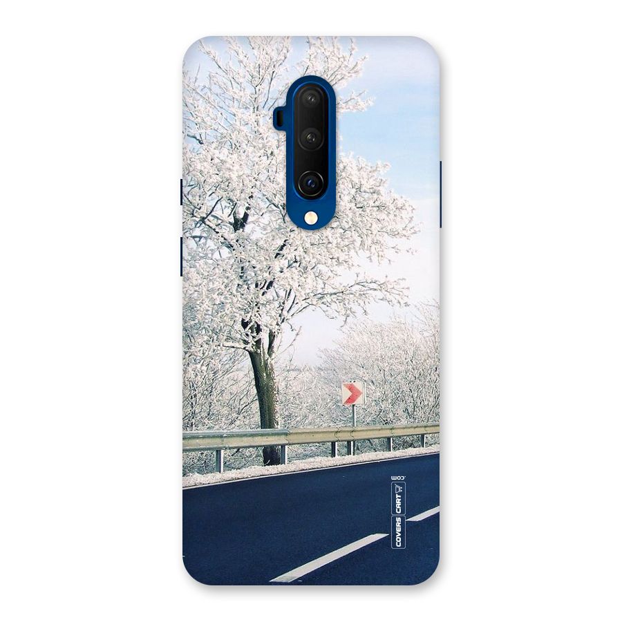 White Snow Tree Back Case for OnePlus 7T Pro