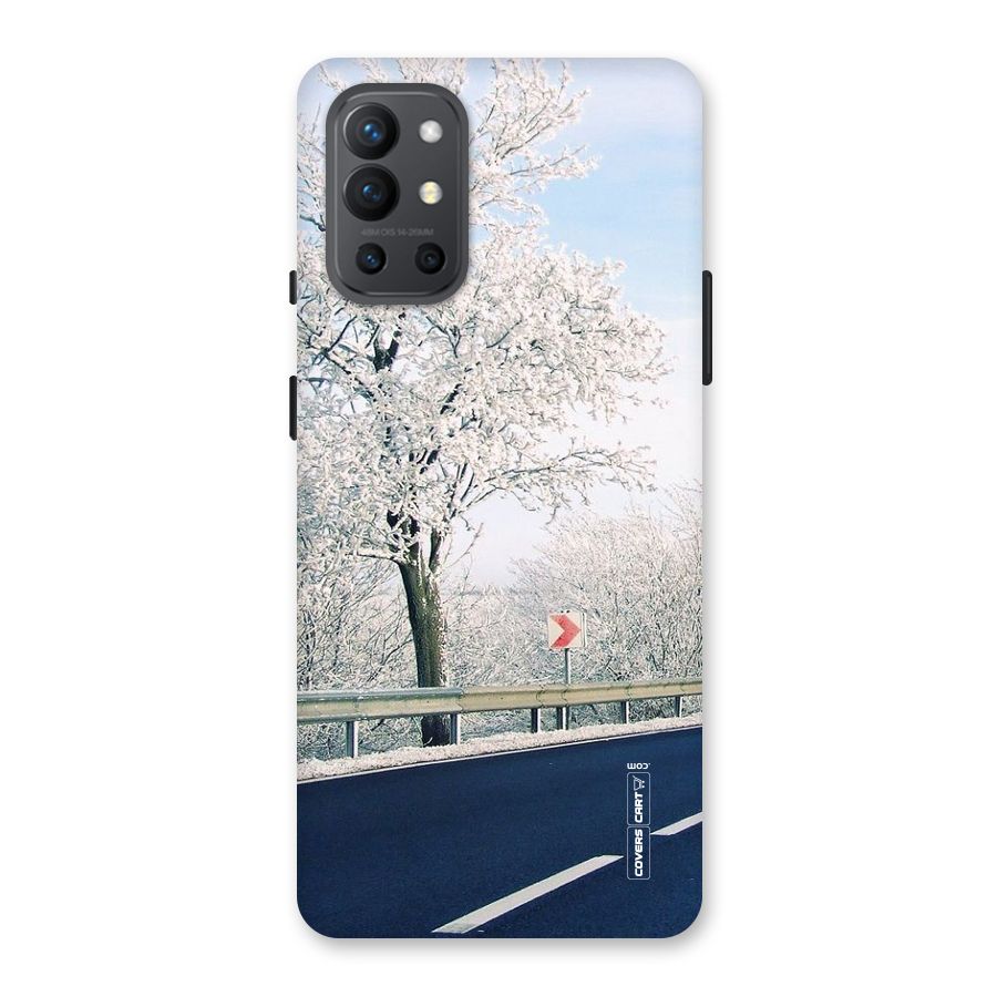 White Snow Tree Back Case for OnePlus 9R