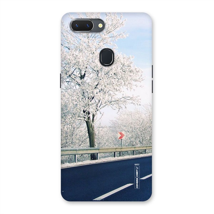 White Snow Tree Back Case for Oppo Realme 2
