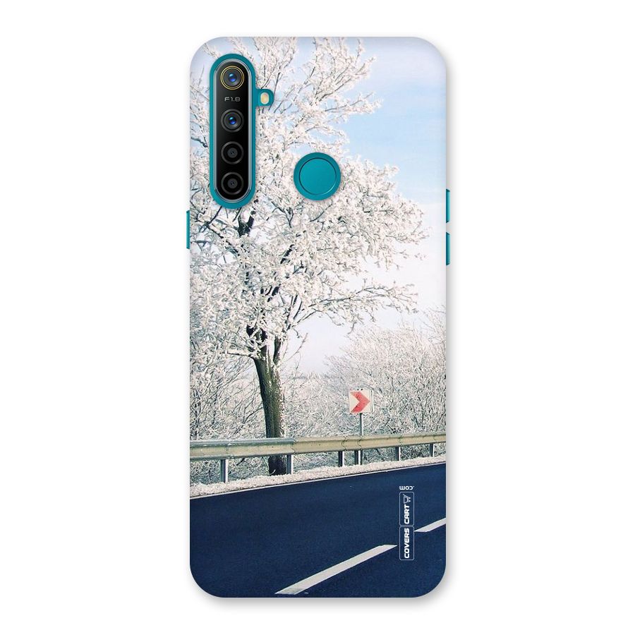 White Snow Tree Back Case for Realme 5i