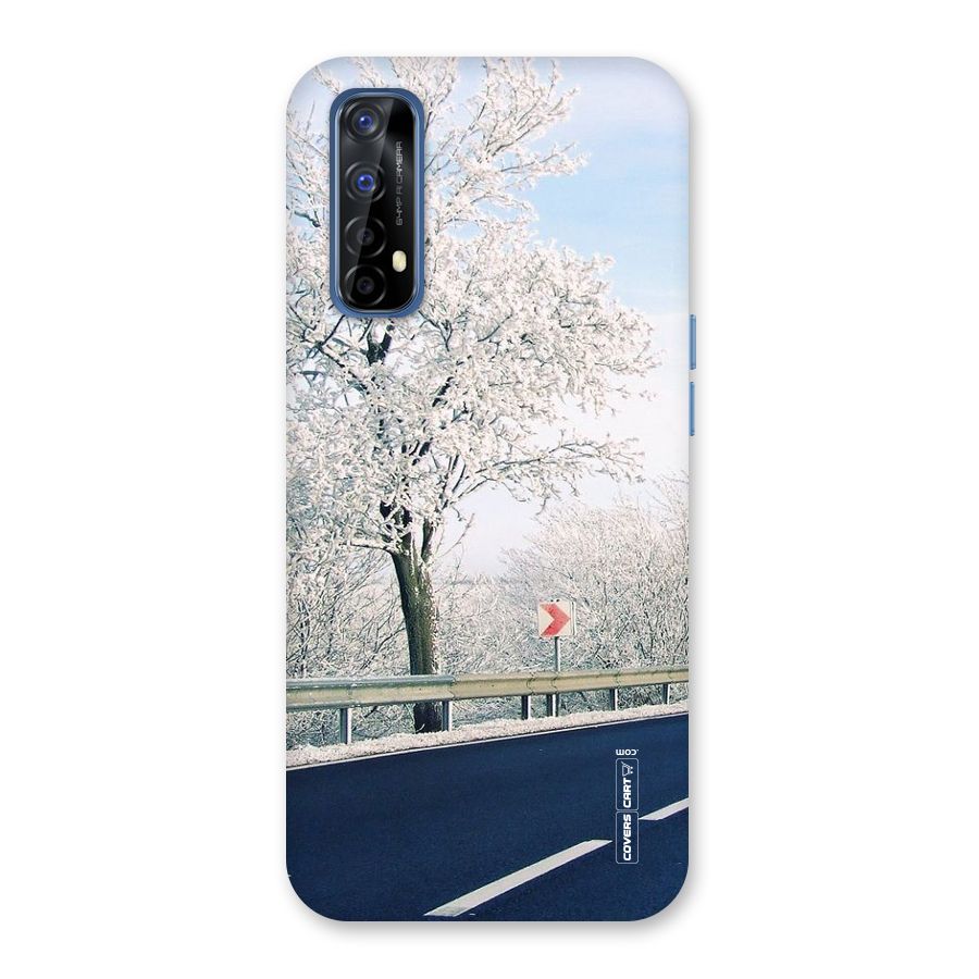 White Snow Tree Back Case for Realme 7