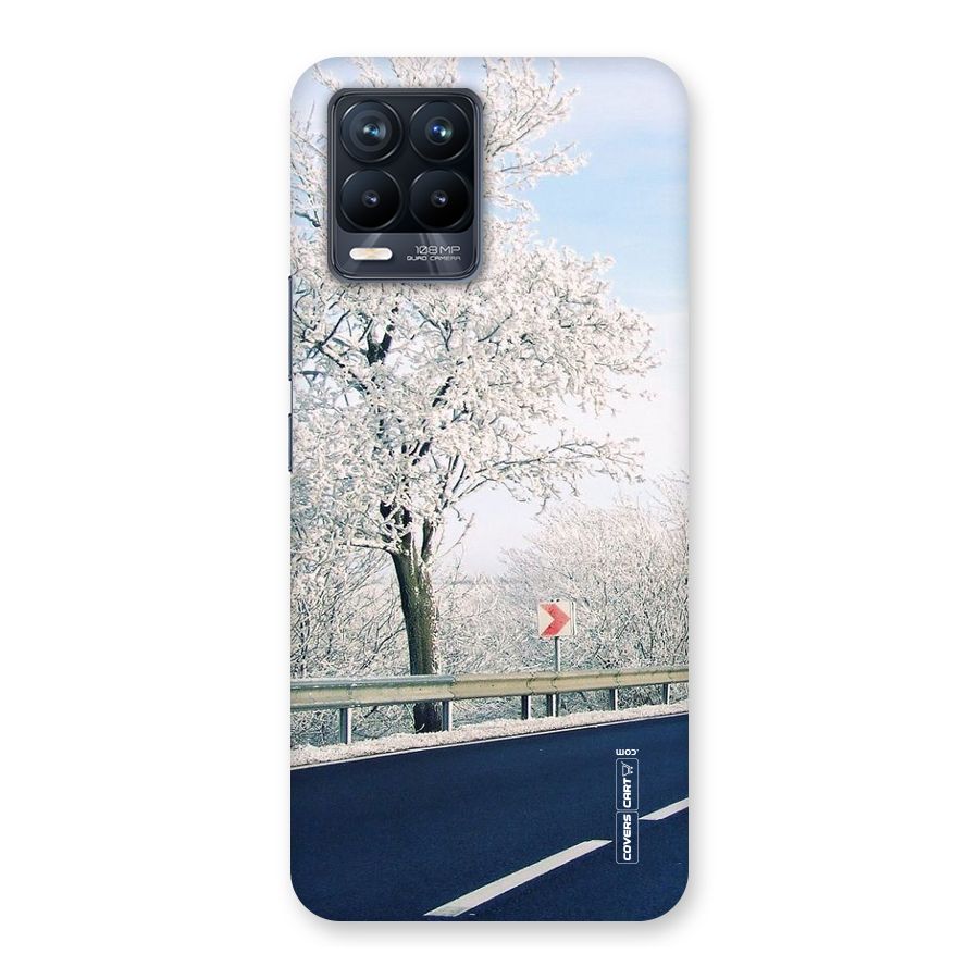White Snow Tree Back Case for Realme 8 Pro