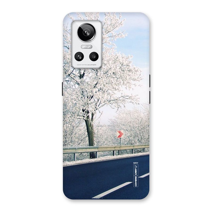 White Snow Tree Back Case for Realme GT Neo 3