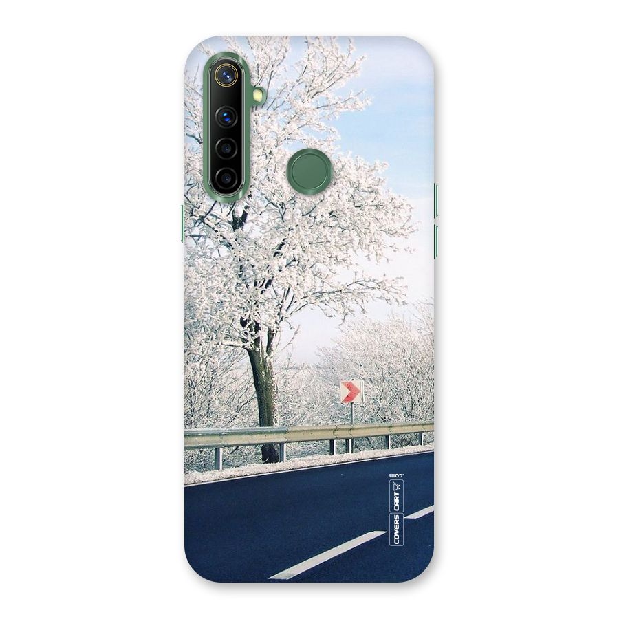 White Snow Tree Back Case for Realme Narzo 10