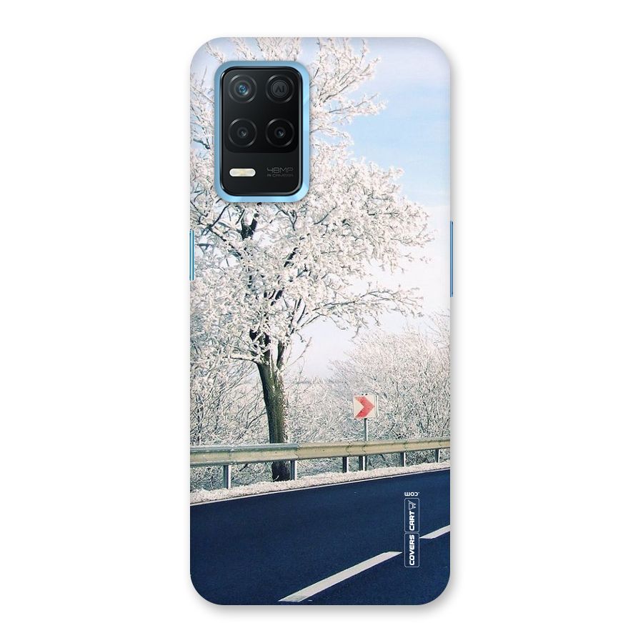 White Snow Tree Back Case for Realme Narzo 30 5G