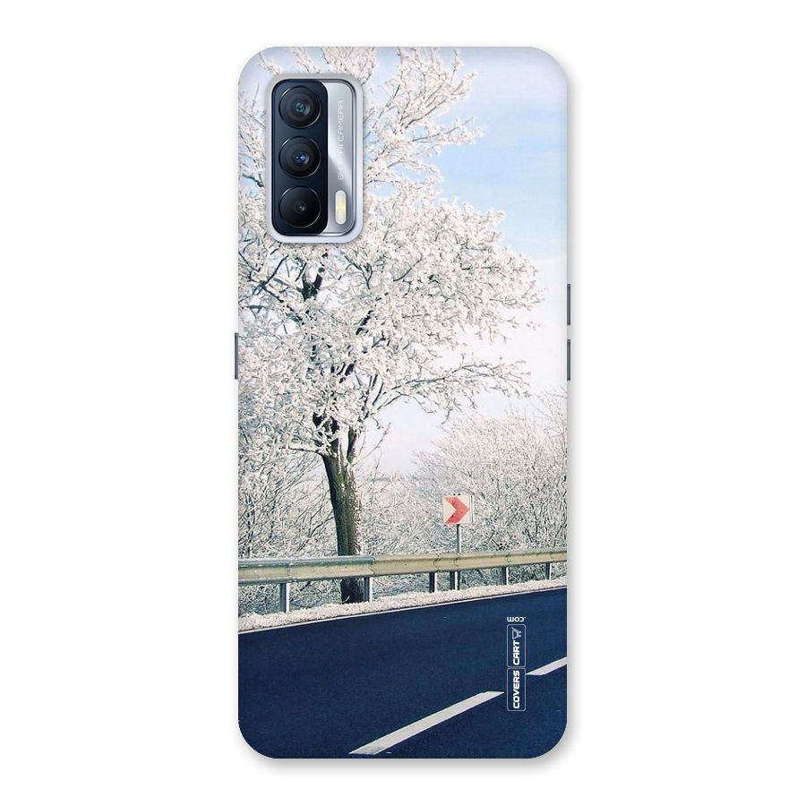 White Snow Tree Back Case for Realme X7