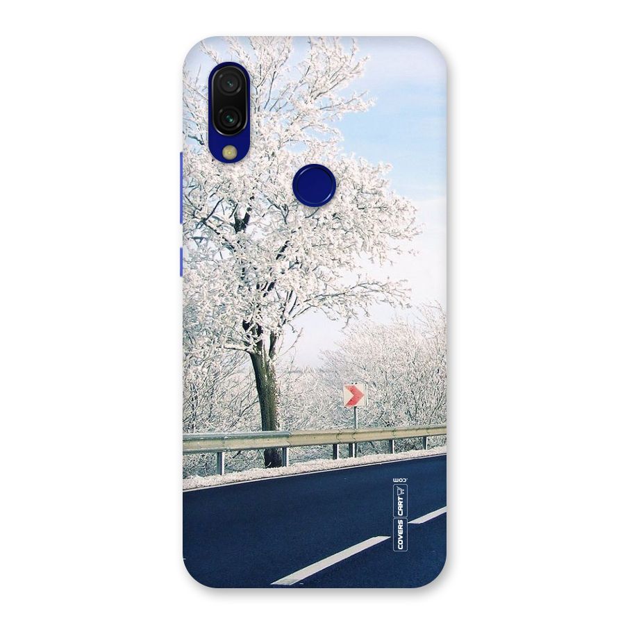 White Snow Tree Back Case for Redmi 7