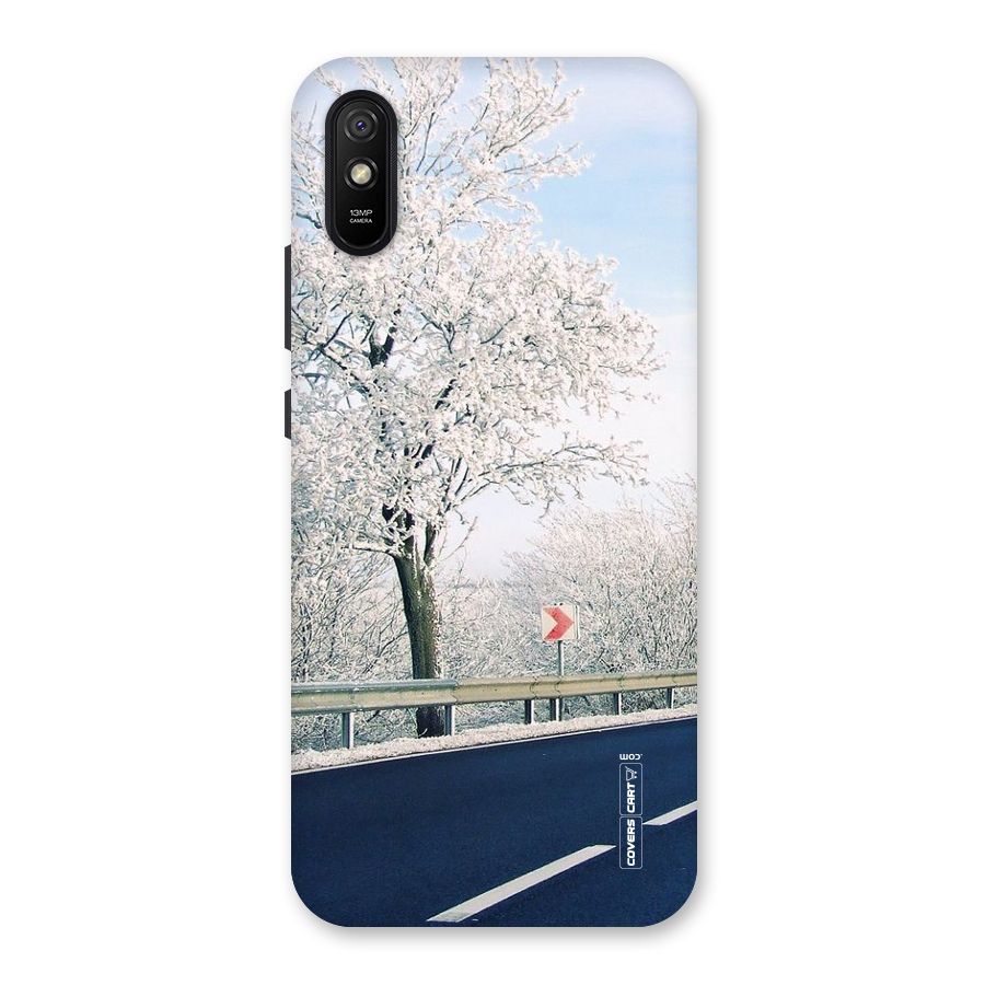 White Snow Tree Back Case for Redmi 9A