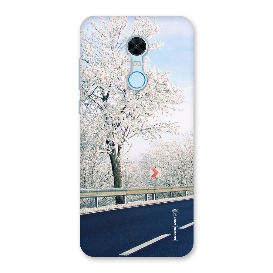White Snow Tree Back Case for Redmi Note 5