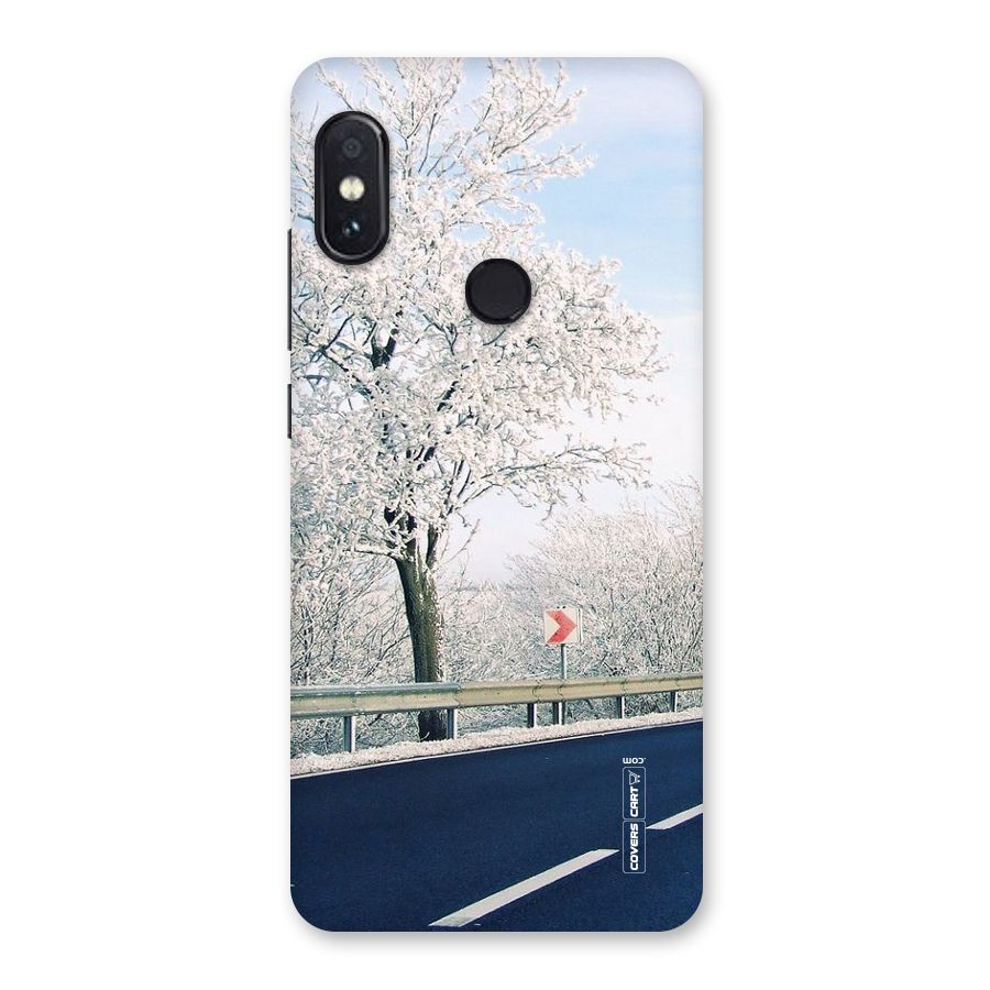 White Snow Tree Back Case for Redmi Note 5 Pro