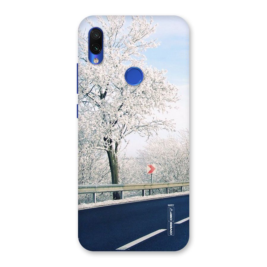 White Snow Tree Back Case for Redmi Note 7S