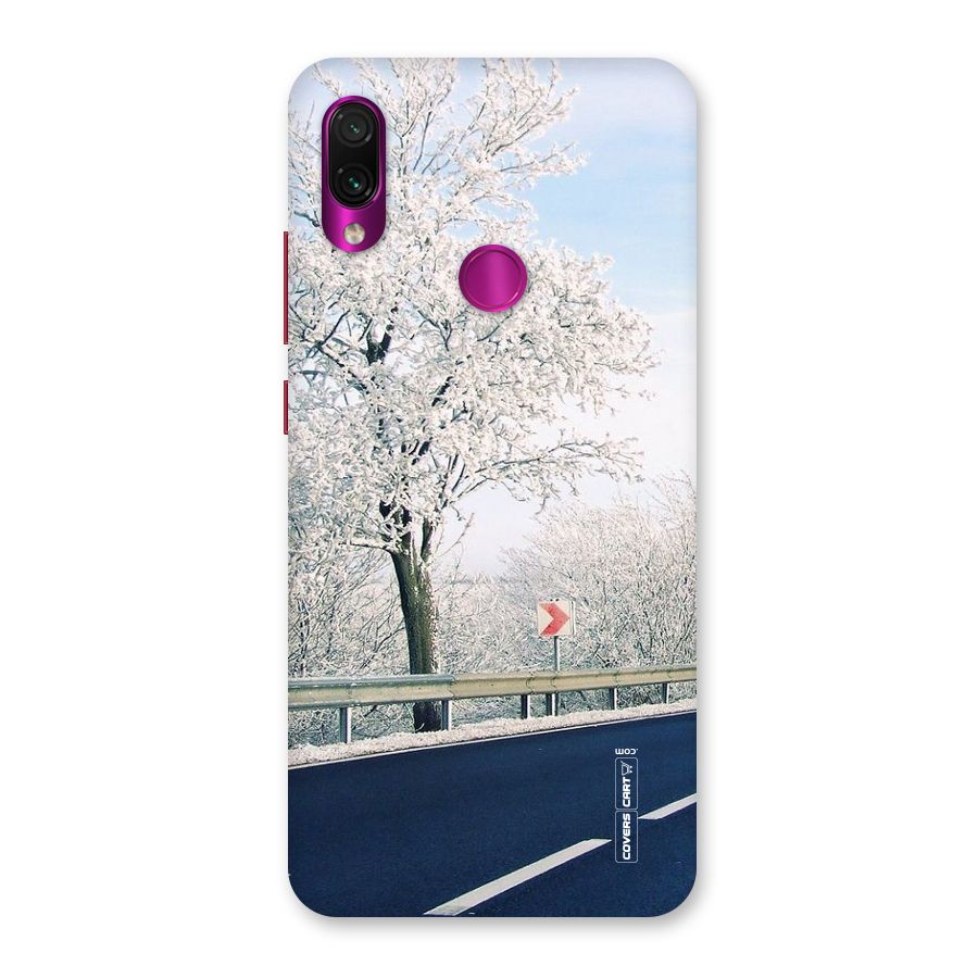 White Snow Tree Back Case for Redmi Note 7 Pro