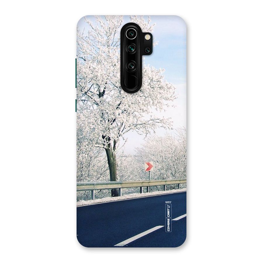 White Snow Tree Back Case for Redmi Note 8 Pro