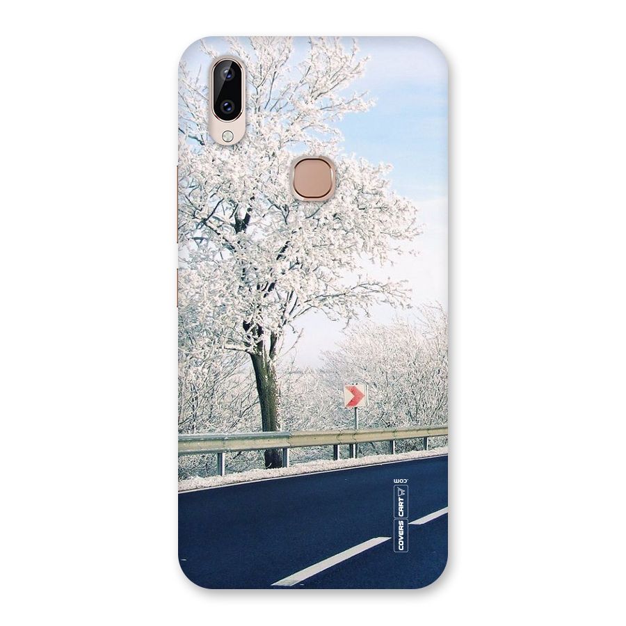 White Snow Tree Back Case for Vivo Y83 Pro