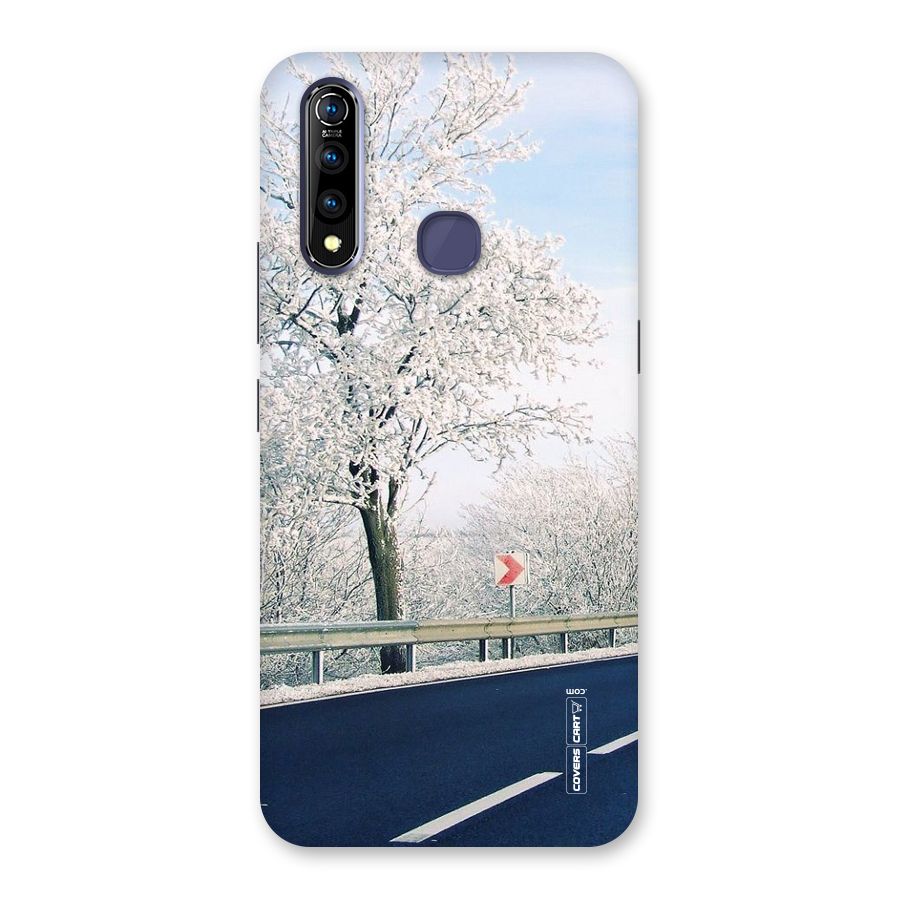 White Snow Tree Back Case for Vivo Z1 Pro
