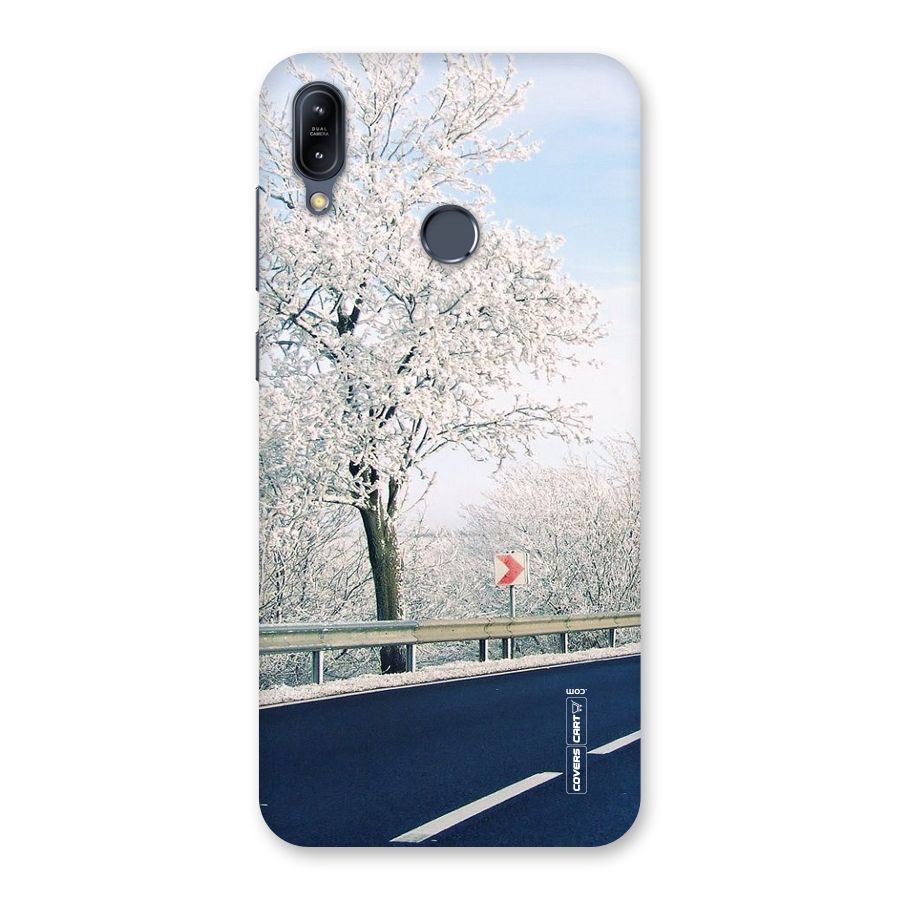 White Snow Tree Back Case for Zenfone Max M2