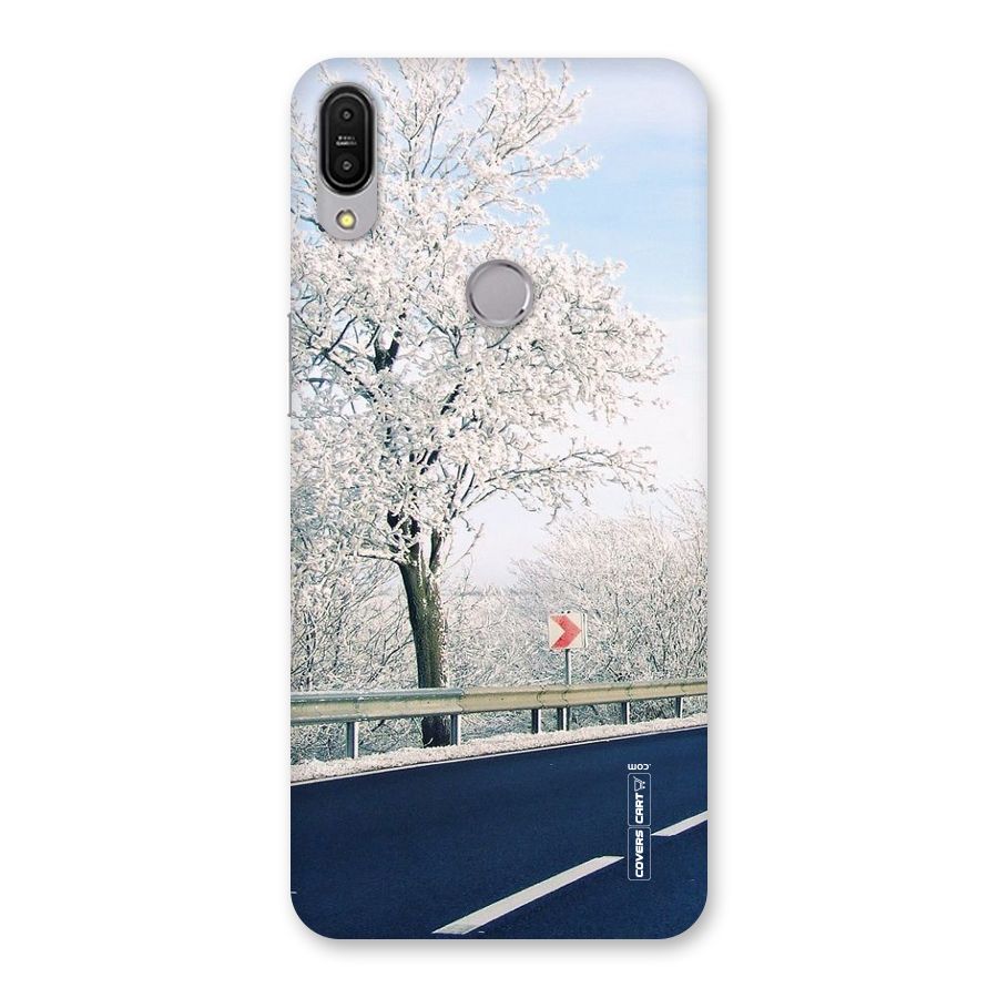 White Snow Tree Back Case for Zenfone Max Pro M1