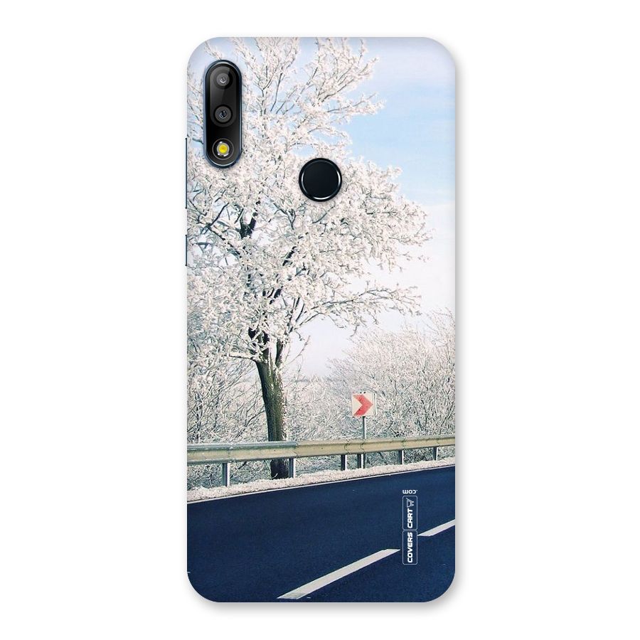 White Snow Tree Back Case for Zenfone Max Pro M2