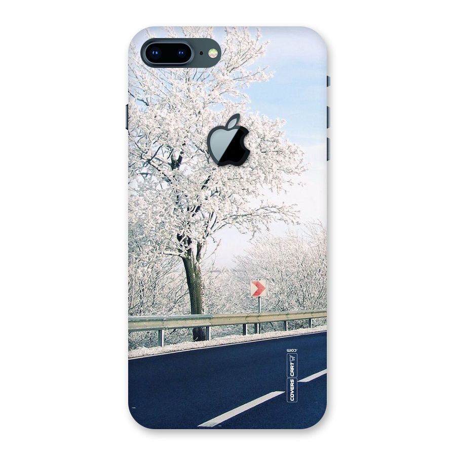 White Snow Tree Back Case for iPhone 7 Plus Apple Cut