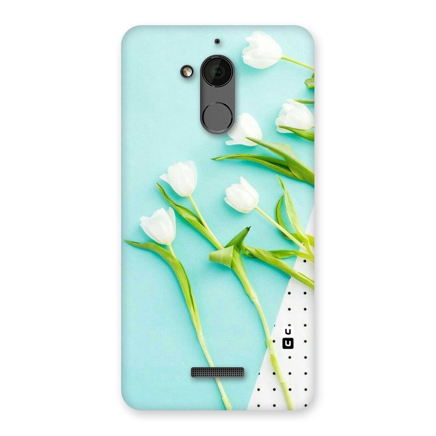 White Tulips Back Case for Coolpad Note 5