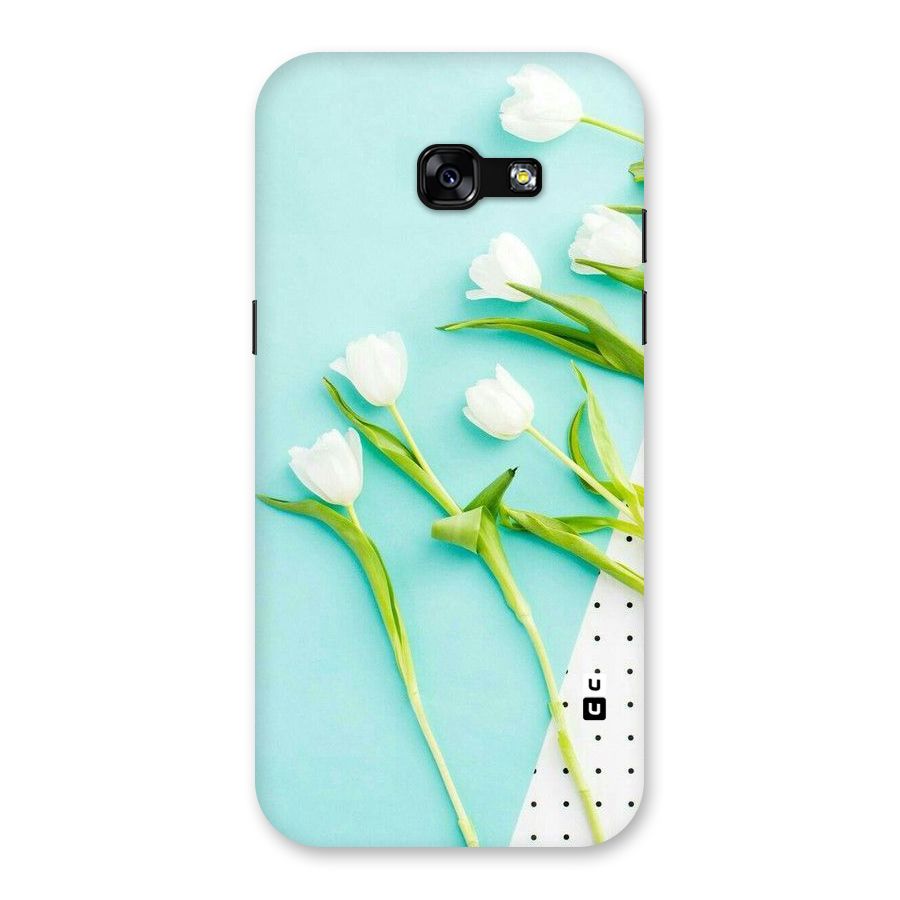 White Tulips Back Case for Galaxy A5 2017